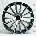 RIN 19X9 5-112 R1 SPORT F9730 GUNMETAL MACHINED FACE ET38 CB66.6