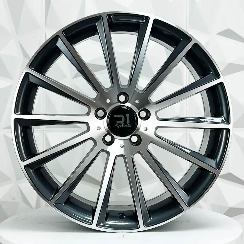 RIN 20X8.5 5-112 R1 SPORT M073 GUNMETAL MACHINE FACE ET35 CB66.6